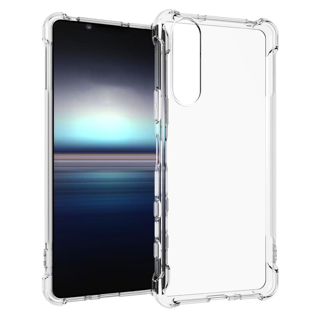For Sony Xperia 5 II Case Crystal Clear TPU Phone Cover with Reinforced Corner For Sony Xperia 5 II Case Crystal Clear TPU Phone Cover with Reinforced Corner